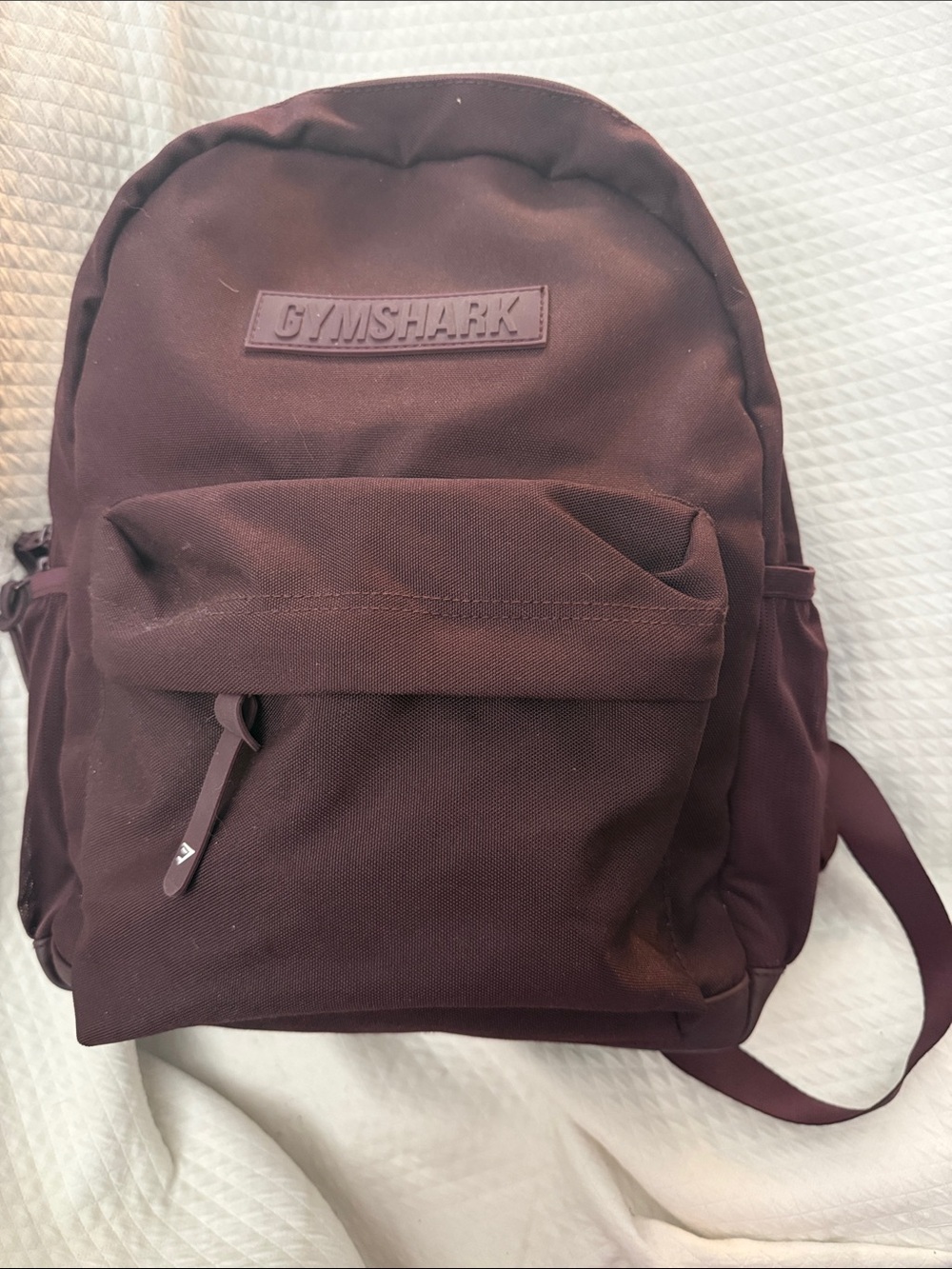 Gymshark Everyday Backpack Plum Burgundy Maroon Like New!